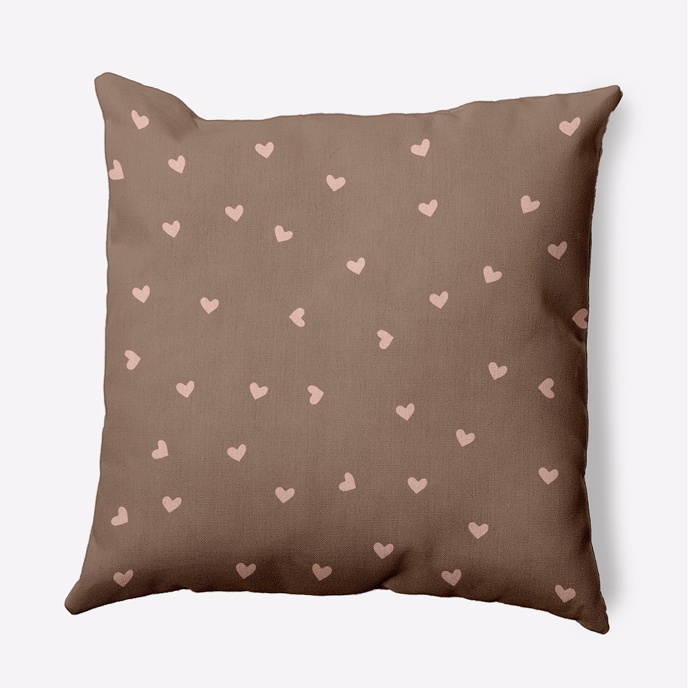 Little Hearts Valentines Day Decorative Throw Pillow