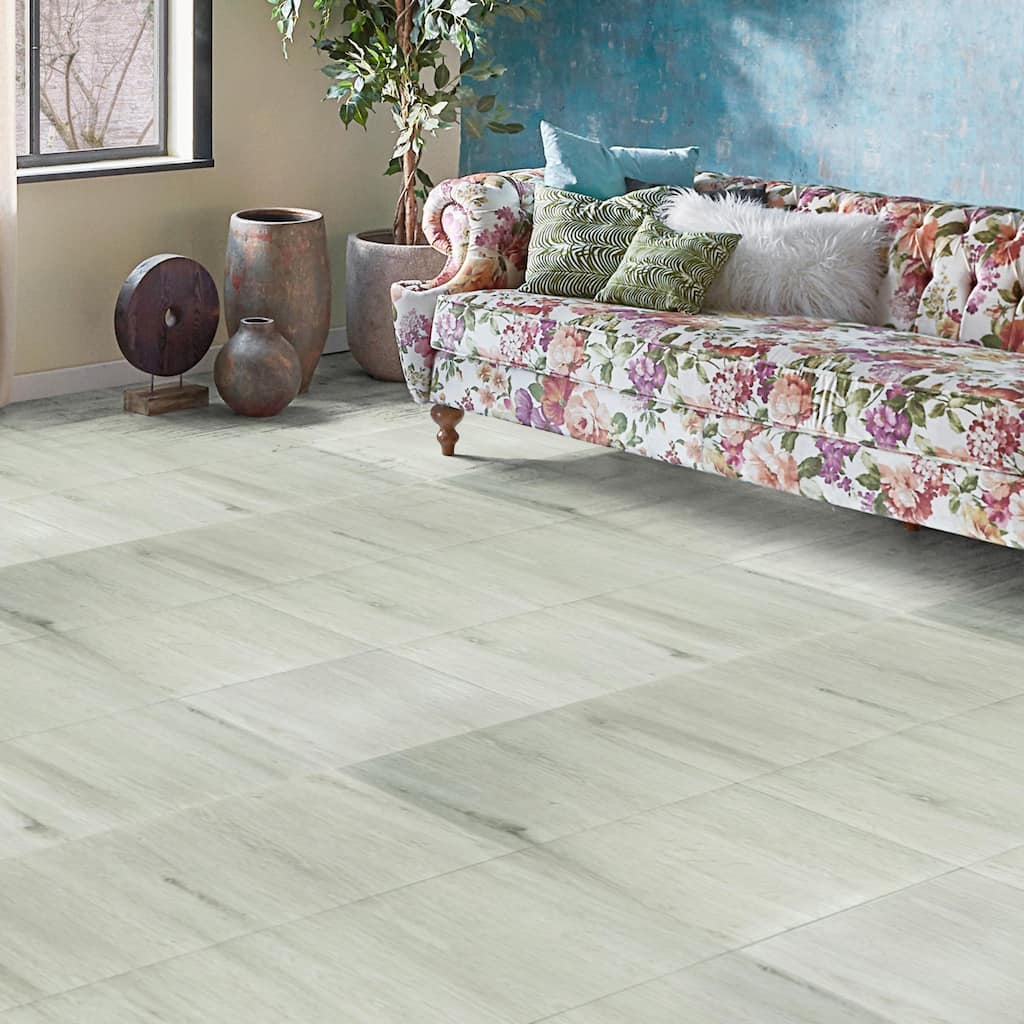 Art3d 12'' X 12'' Wood-Look Peel and Stick Vinyl Floor Tiles,30 pcs,30 sqft