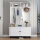preview thumbnail 16 of 32, Hall Tree Entryway Bench Storage Bench for Entrance -17.7"Wx40.15"D