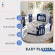 preview thumbnail 6 of 7, Foldable 14 Panels Baby Playpen Sturdy Safety Play Yard for Babies and Toddlers