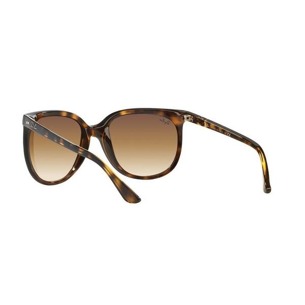 Shop Ray Ban Cats 1000 Light Havana Frame Crystal Brown Gradient