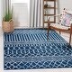 preview thumbnail 19 of 18, SAFAVIEH Tulum Lelya Moroccan Boho Tribal Rug - Navy/Ivory - 5'3" x 7'6"
