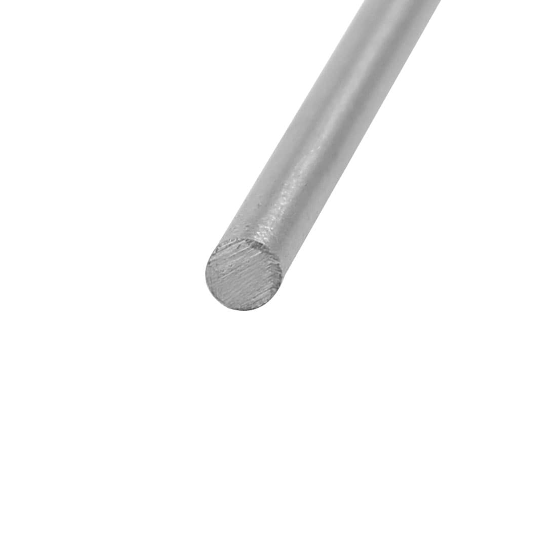 5mm Drilling Diameter 85mm Length HSS Straight Round Shank Twist Drill Bits 5pcs 