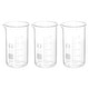 3Pcs 150ml Tall Form Glass Beaker, 3.3 Glass Graduated Measuring Cups ...