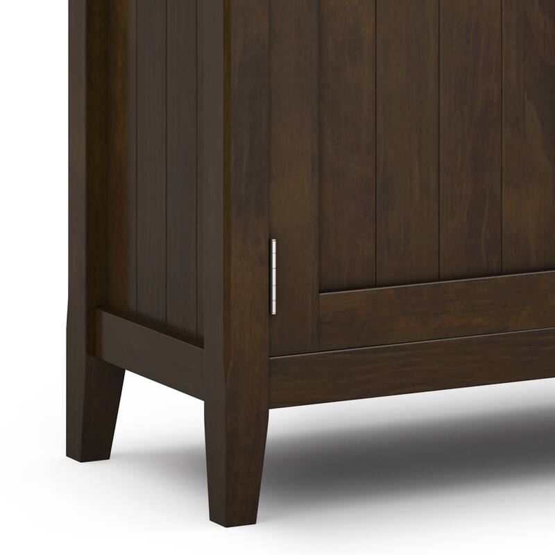 WYNDENHALL Normandy SOLID WOOD Entryway Storage Cabinet