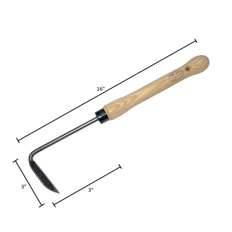 DeWit Gardening Weeder with Midsize 10" Handle - 16"L