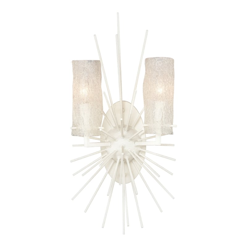 Sea Urchin 21'' High 2-Light Sconce - White Coral - 21 inch Tall - White Coral - 21 inch Tall