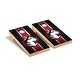 preview thumbnail 1 of 3, Northeastern NU Huskies Vintage Cornhole Board Set