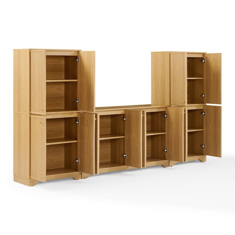 Crosley Naomi 3-Piece Entertainment Center