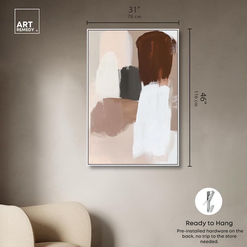 Veiled Browns Canvas by Art Remedy