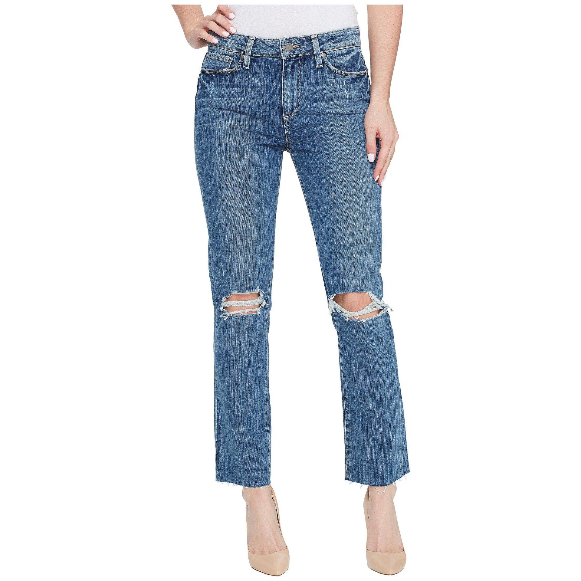 paige raw hem jeans