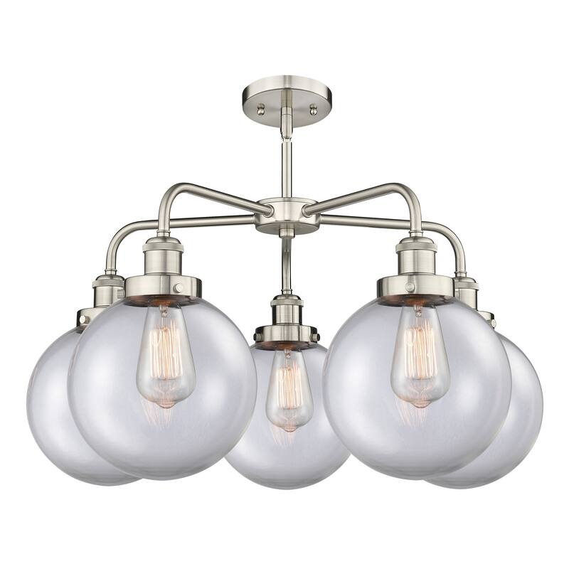 Innovations Lighting Beacon - 5 Light 26" Stem Hung Chandelier
