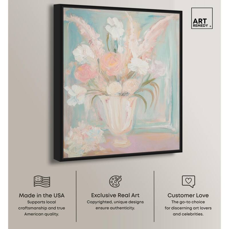 Still Life in Soft Hues II Canvas by Art Remedy