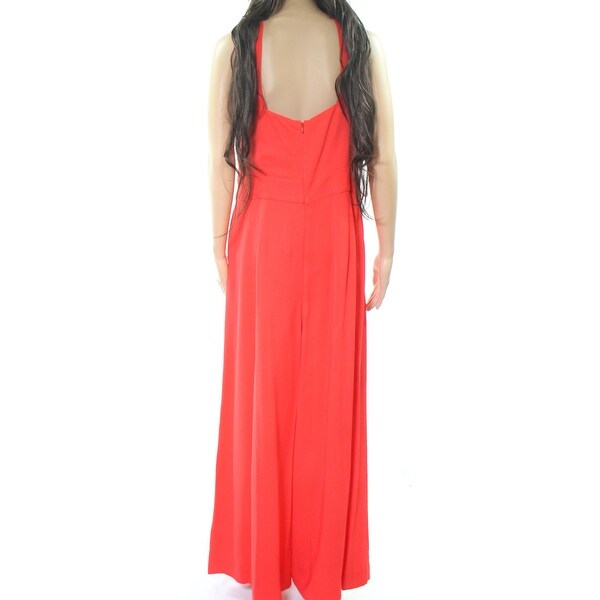 criss cross front jumpsuit