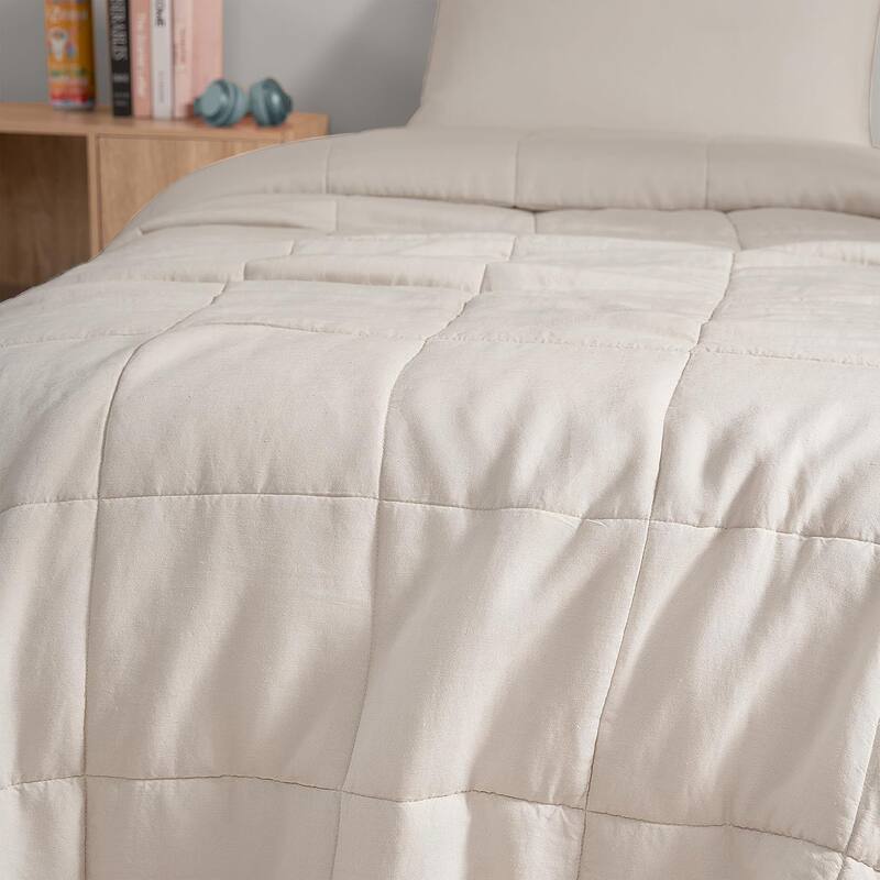 Dark Sky Reserve® - Bamboo Linen Comforter - Portugal Made - Creamy Beige