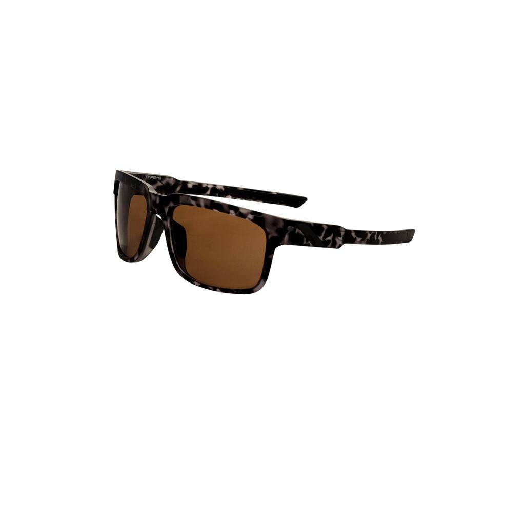100 Percent Unisex Type S 99mm Matte Black Havana Sunglasses 60024-00003