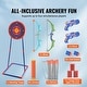 preview thumbnail 16 of 19, Bow and Arrow Set for Kids Outdoor Toy for Boys & Girls 6+ Years Old