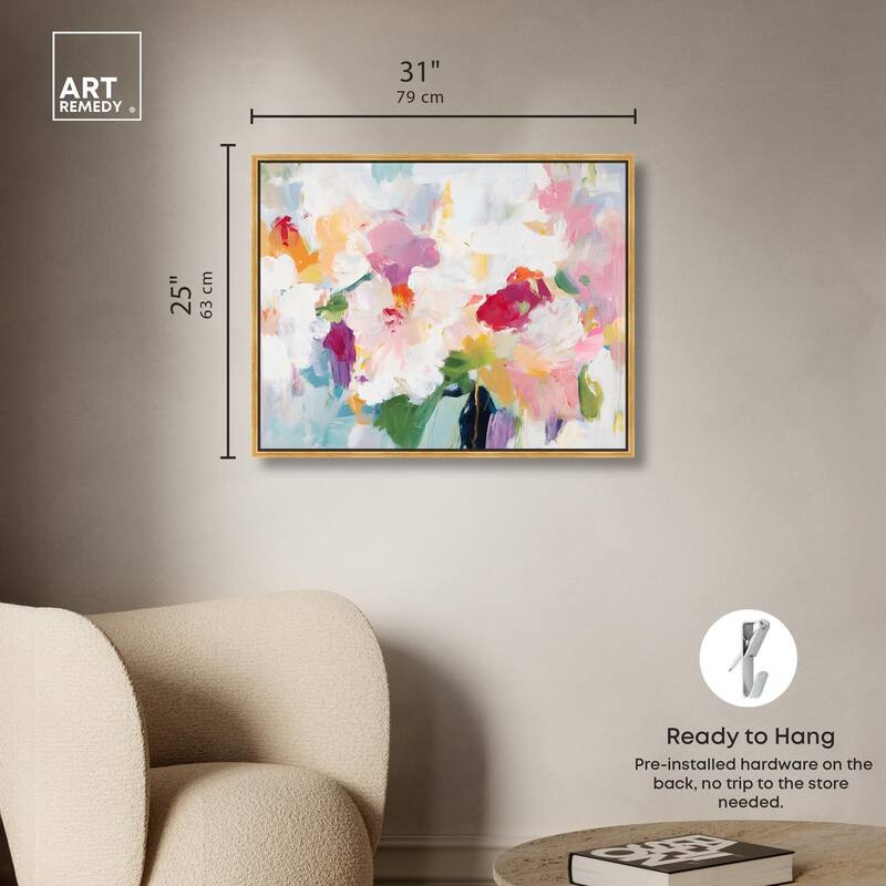Bold Brushstroke I Canvas by Art Remedy