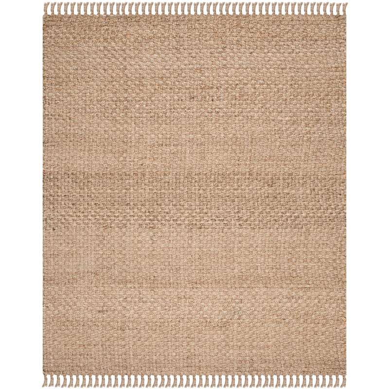 SAFAVIEH Handmade Natural Fiber Jaylee Jute Fringe Rug