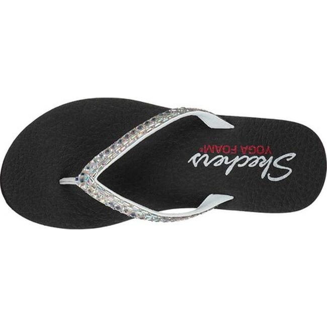 skechers yoga foam flip flops