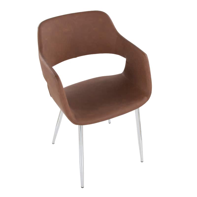 Porch & Den Vallen Dining Chair with Metal Legs (Set of 2)