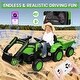preview thumbnail 28 of 27, 12V 3 in 1 Kids Ride on Excavator & Tractor with Detachable Trailer