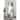 Signature Design by Ashley Evesen Silver Floor Standing Mirror with Storage - 28"W x 17"D x 66"H