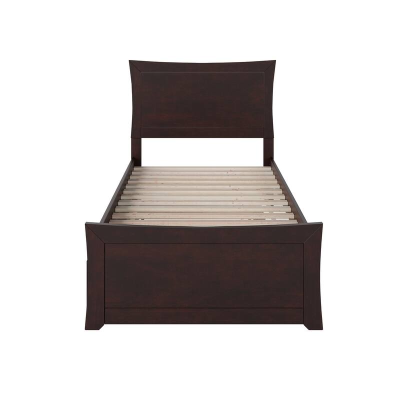 AFI Metro Platform Bed with Matching Footboard & Trundle