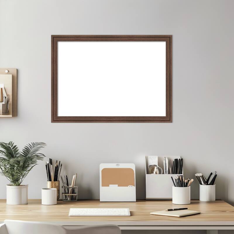 Amanti Art Florence Gold Framed Dry Erase Magnetic Board