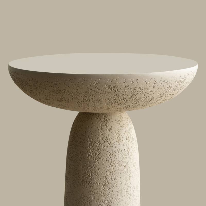 Round Side Table End Table