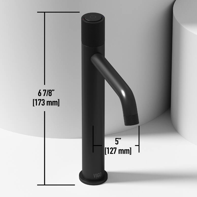 Vigo VGT2049 Magnolia 21" Rectangular Stone Composite Vessel Bathroom