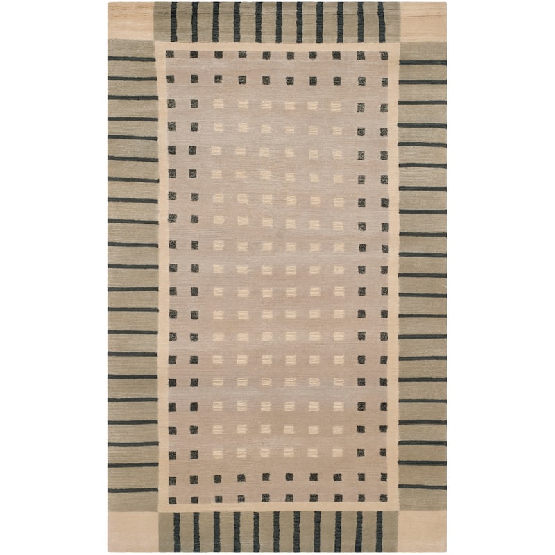 SAFAVIEH Couture Hand-knotted Nepalese Vidija Wool Rug - 3' x 5' - Assorted