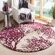 preview thumbnail 8 of 63, SAFAVIEH Handmade Bella Lular Modern Floral Wool Rug