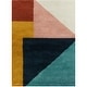 preview thumbnail 2 of 20, Balta Jordan Modern Color Block Shag Area Rug
