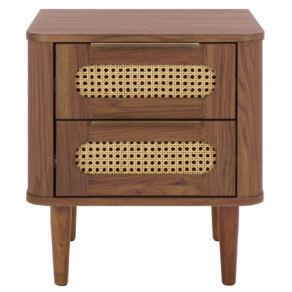 SAFAVIEH Home Brey 2-Drawer Nightstand