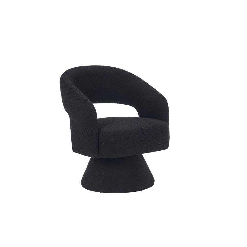 Round Barrel Chair in Fabric
