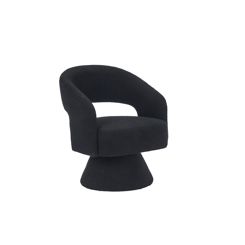 Swivel Accent Chair Armchair, Round Barrel Chair