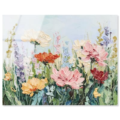 Summer Abundance III Acrylic by Art Remedy, Ready to Hang