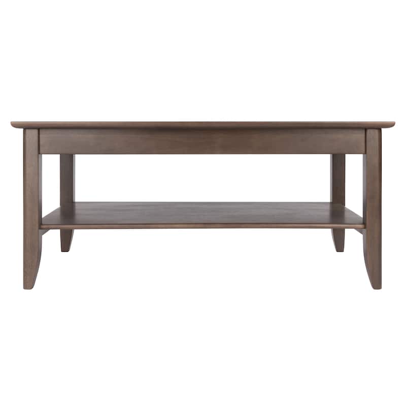 Santino Coffee Table, Oyster Gray - 40 x 22.64 x 18.03 inches