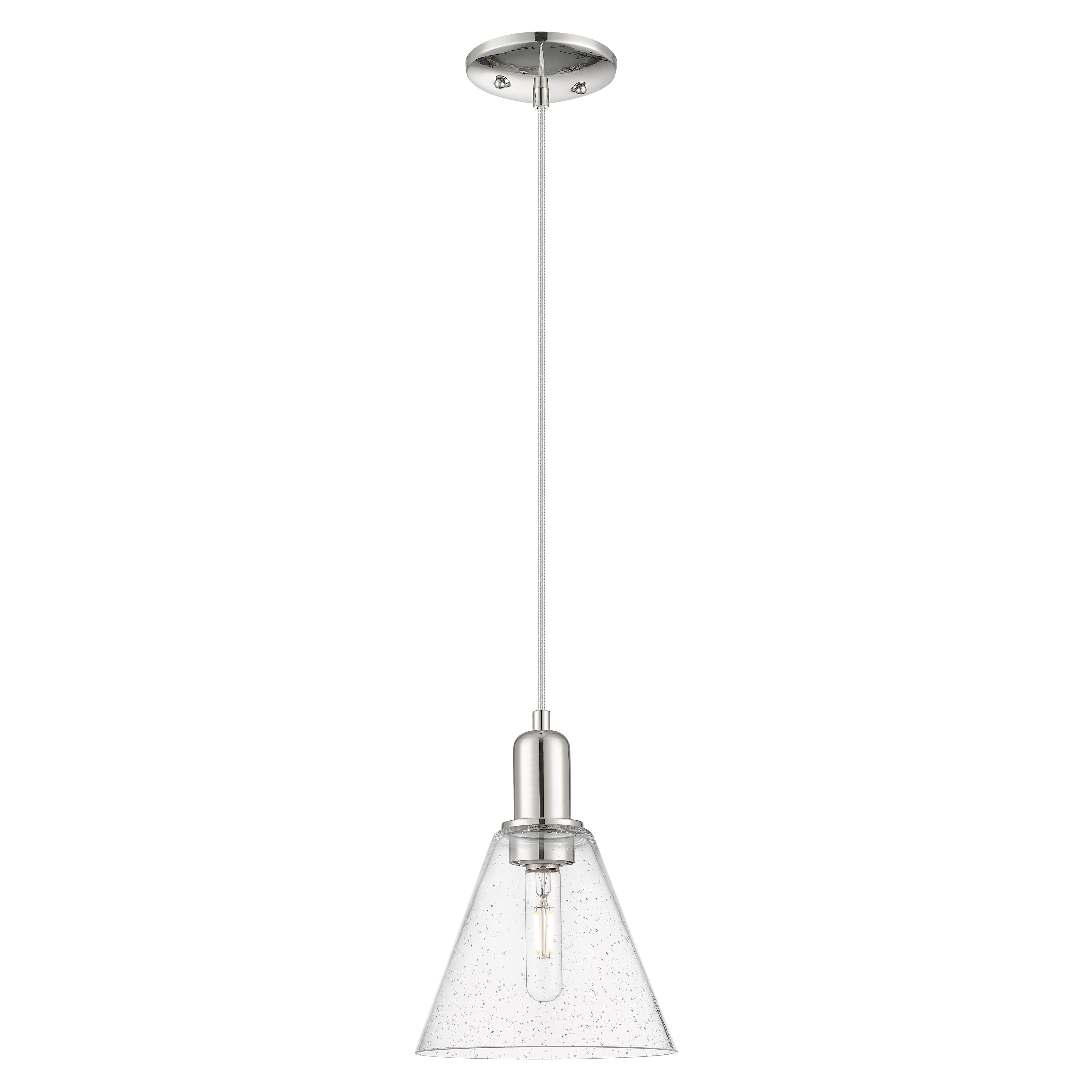 Innovations Lighting Endless Possibilities Arcadia - Berkshire Glass - 1 Light 8" Cord Hung Mini Pendant