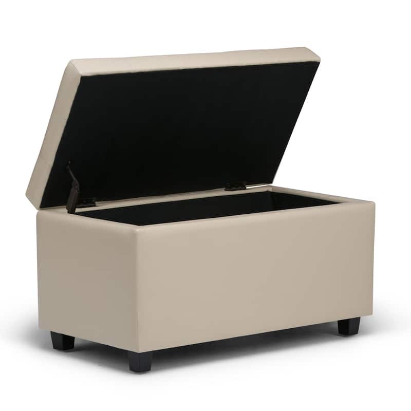 WYNDENHALL Essex 34-in. Wide Rectangular Storage Ottoman