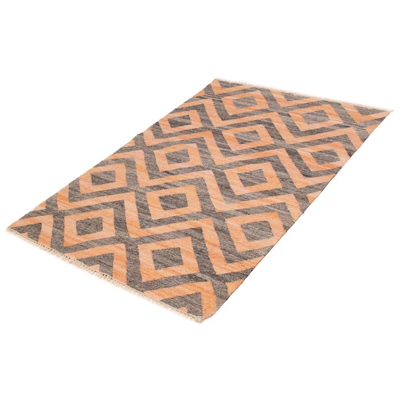 Ankara FW Grey Kilim 5'1" x 8'0" - 5'1 x 8'0