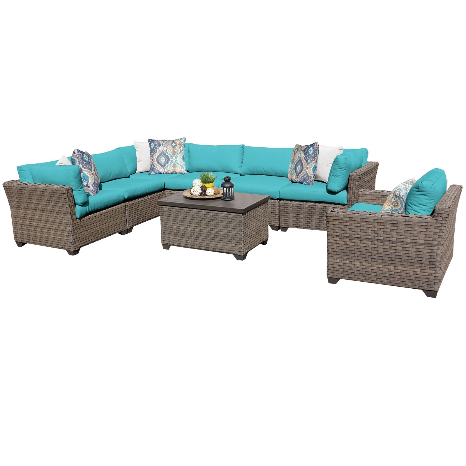 Monterey 8 Piece Sectional Seating Group with Cushions Bed Bath Beyond 22908452