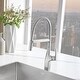 preview thumbnail 7 of 33, Blanco Rivana Semi-Pro Pull-Down Dual-Spray Kitchen Faucet 1.5 GPM - 8.88-in x 4.56-in x 19.88-in