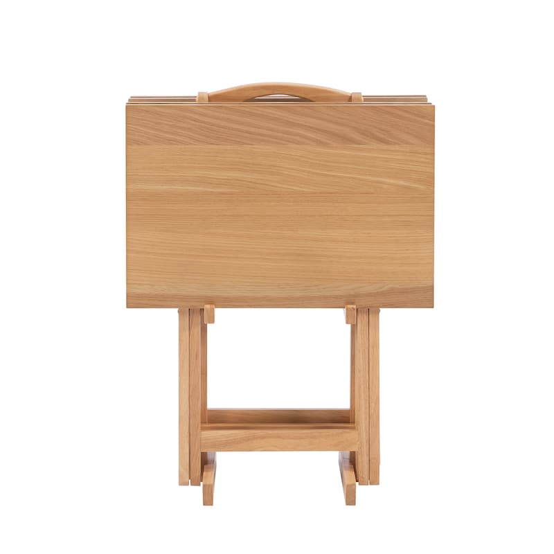 Gerard 4-piece Plank-style Tray Tables