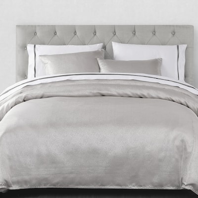 HiEnd Accents Marilyn Modern Bubble Metallic Jacquard Comforter Set, 3PC