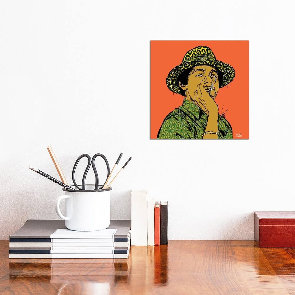 iCanvas "Obama Joint" by TECHNODROME1 Canvas Print
