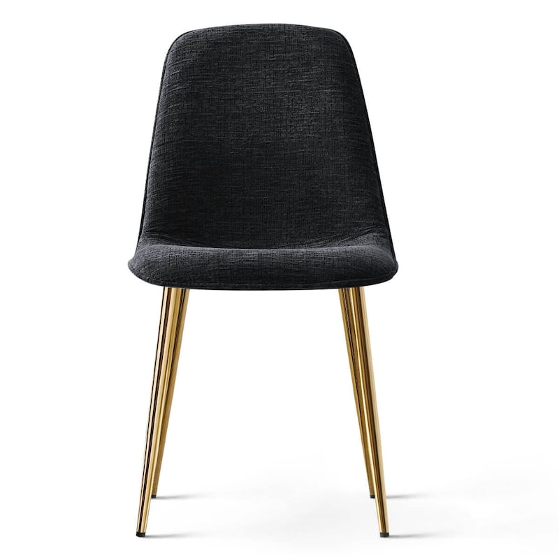 Upholstered Chenille Dining Chair(Set of 2)