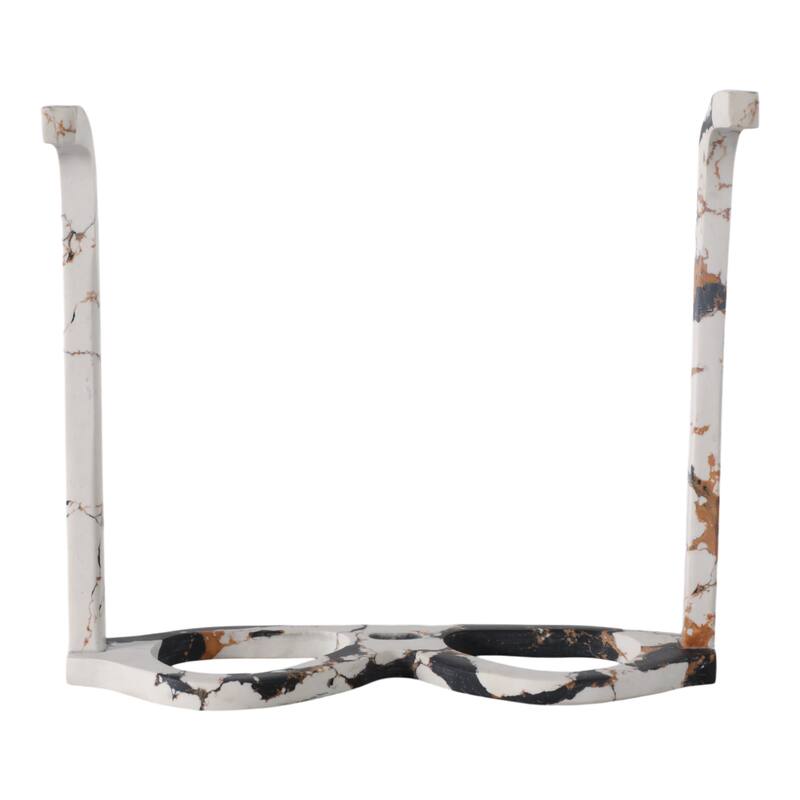 Stone Decorative Eyewear Design Sculpture Trendy Valencia Design - 9" x 8" x 3"