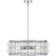 preview thumbnail 4 of 7, Terrarock 5-Light Polished Chrome Pendant